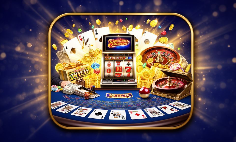 88atm Meja Studio dan Ruang Slot dalam Satu Lobi